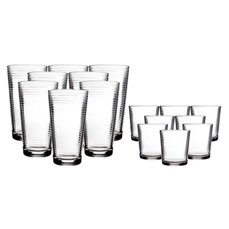 16-Piece Solar Drinkware Set