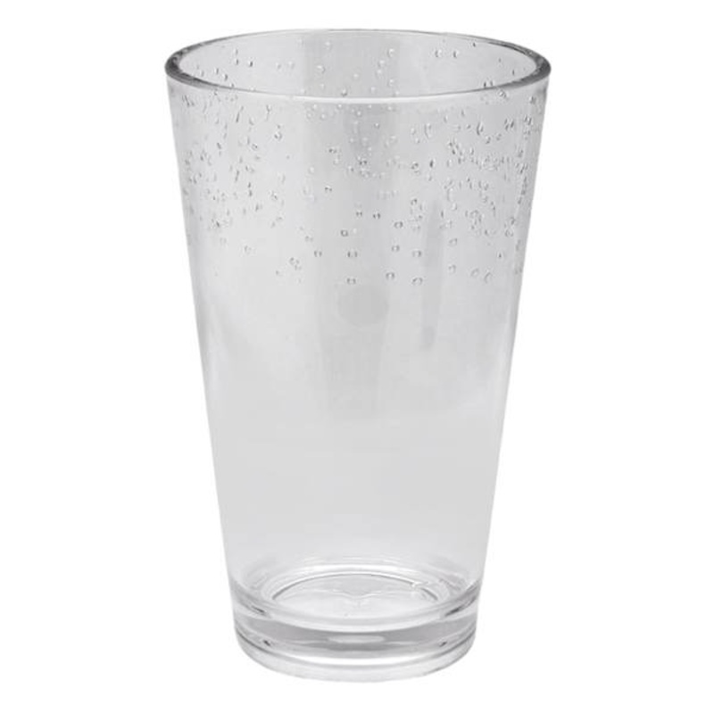 Clear Bubble Acrylic Highball Glass