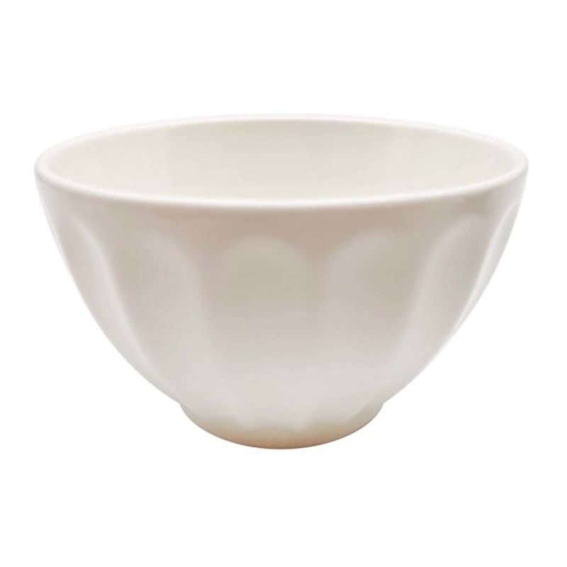 Found & Fable White Amalfi Dip Bowl, 4″