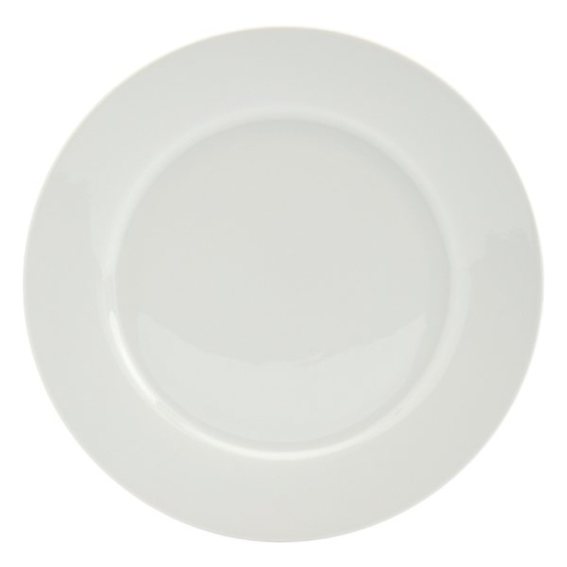 16-Piece Classic Rim Dinner Set, White