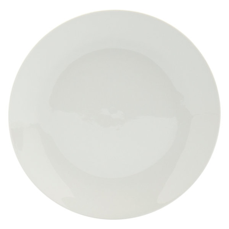 16-Piece Round Coupe Dinnerware Set, White