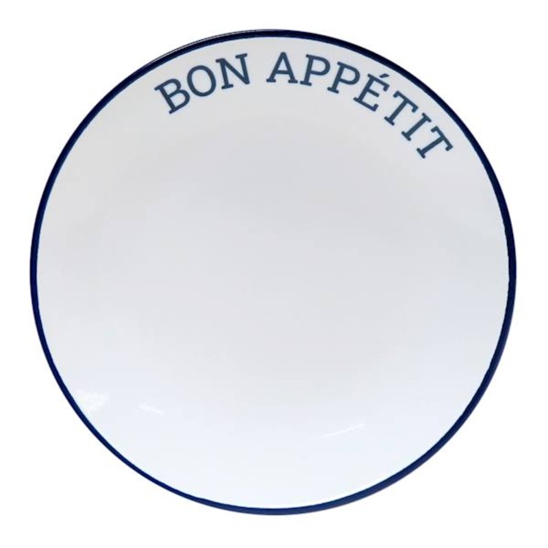 Bon Appetit Ceramic Salad Plate, 8.5″