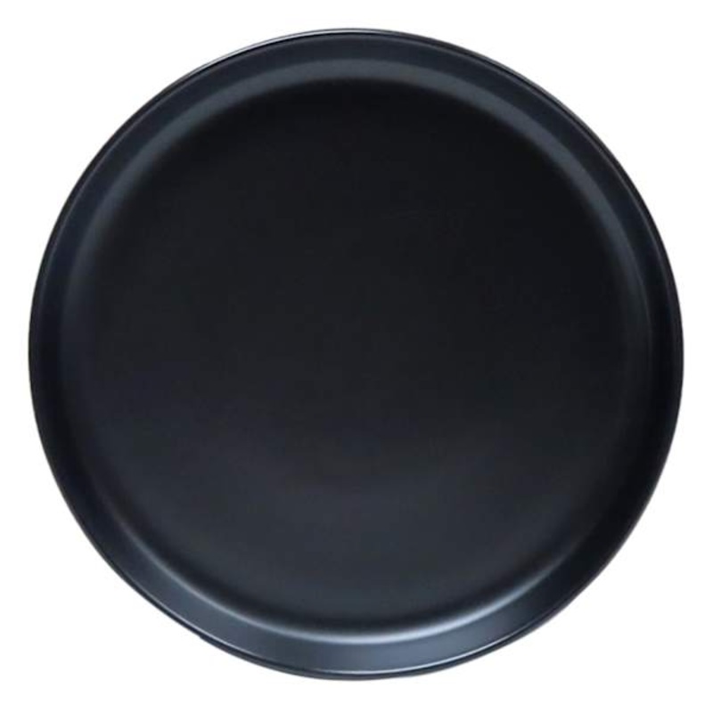Crosby St. Black Ceramic Salad Plate, 8.6″