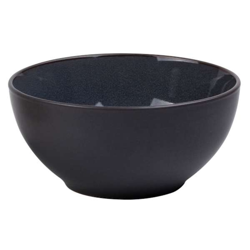 Grey Reactive Glazed Stoneware Cereal Bowl, 6″