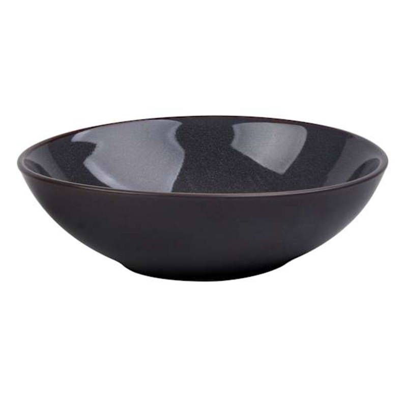 Set of 4 Grey Reactive Glazed Stoneware Dinner Bowl, 7″
