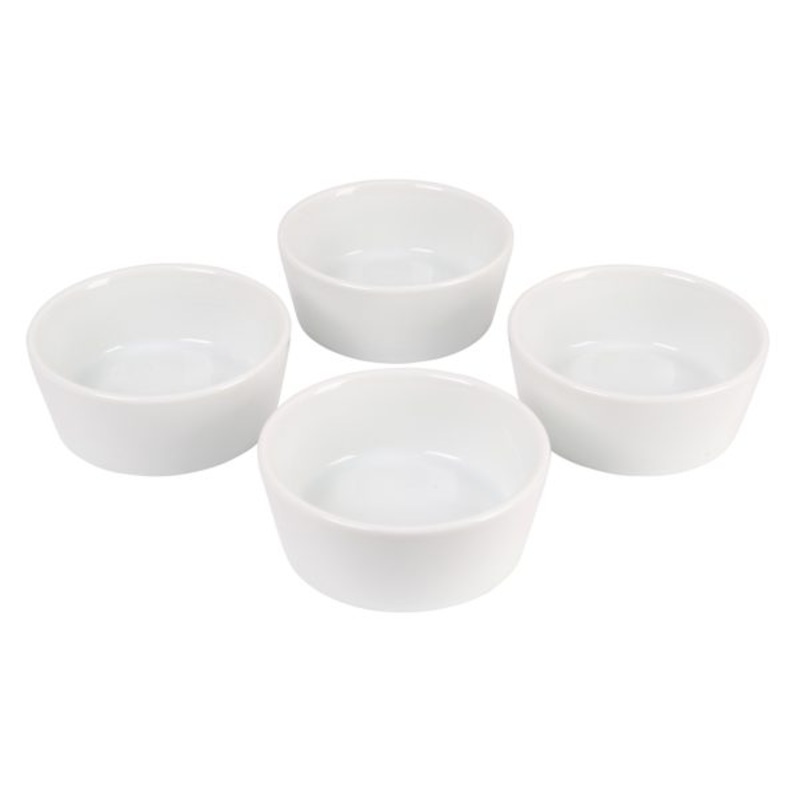 Set of 4 Mini Round Taster Bowls, 3″