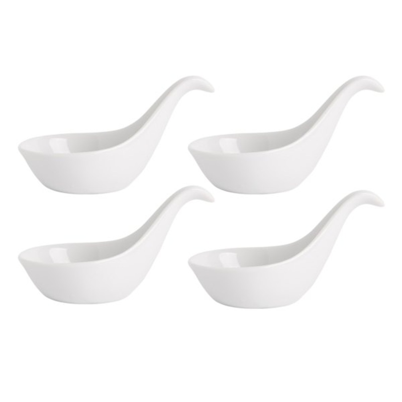 Set of 4 Mini Taster Spoons, 4″