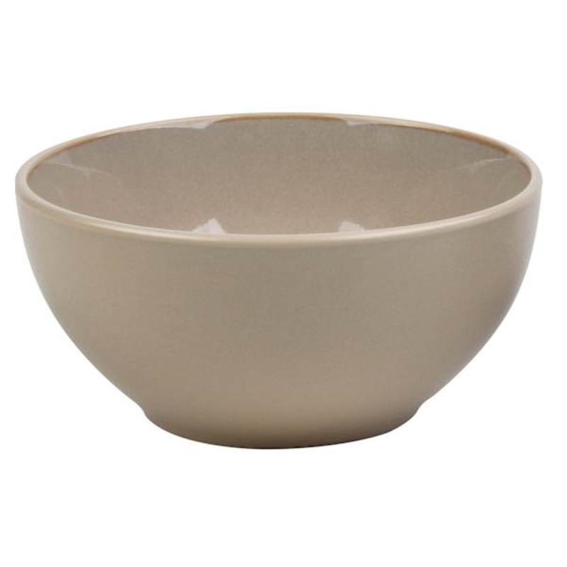 Set of 4 Sand Reactive Glazed Stoneware Cereal Bowl, 6″