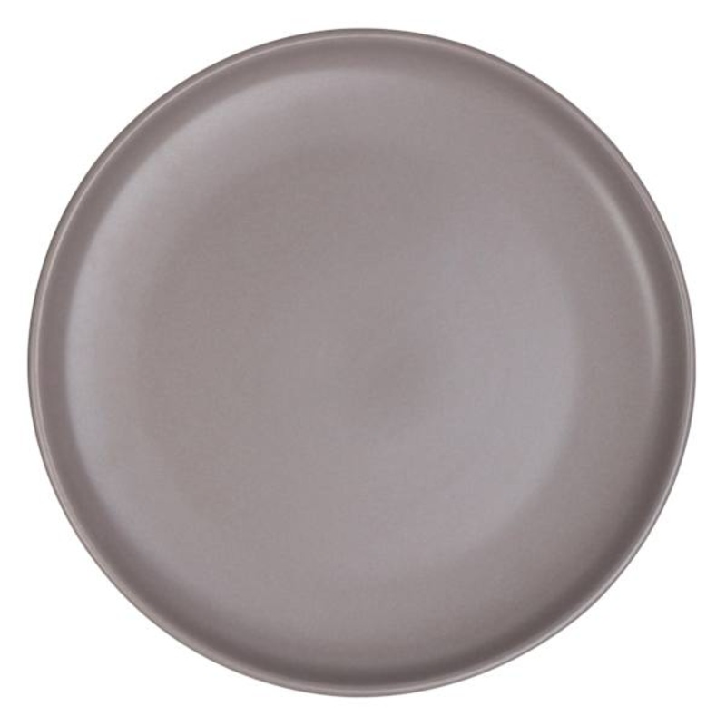 Set of 4 Stackable Taupe Salad Plates, 7.75″