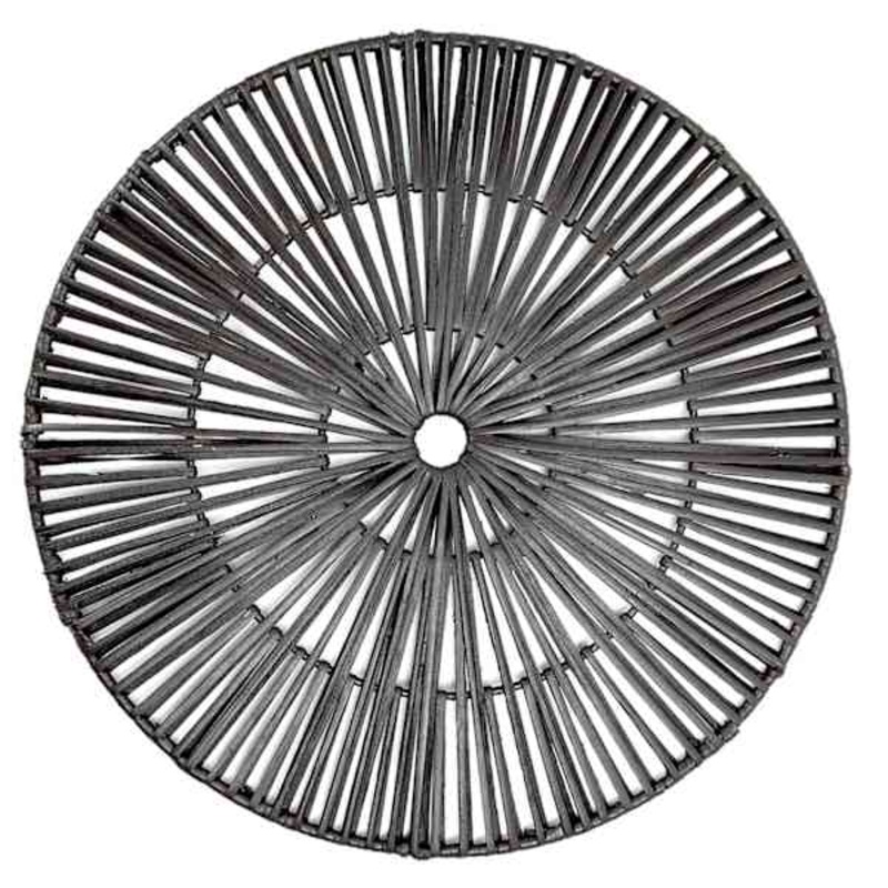 Tracey Boyd Chocolate Rattan Charger Plate