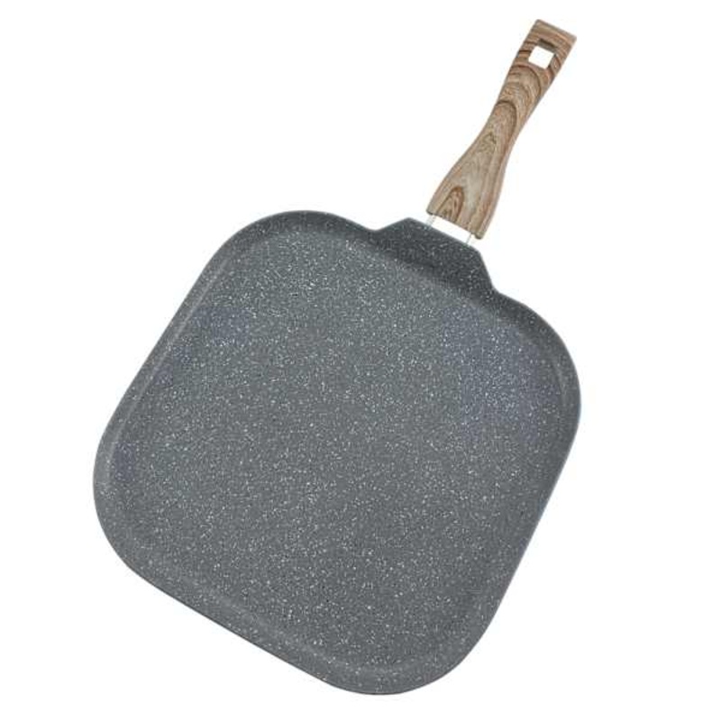 Grey Speckled Non-Stick Griddle Pan, 11″