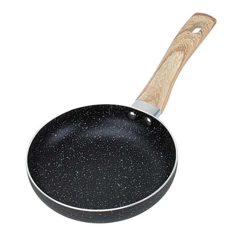 Mini Speckled Black Fry Pan, 5.5″