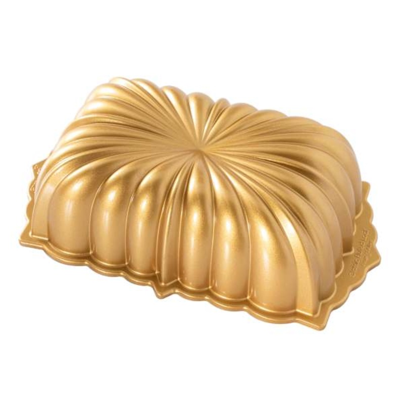 Nordic Ware Gold Classic Fluted Loaf Pan