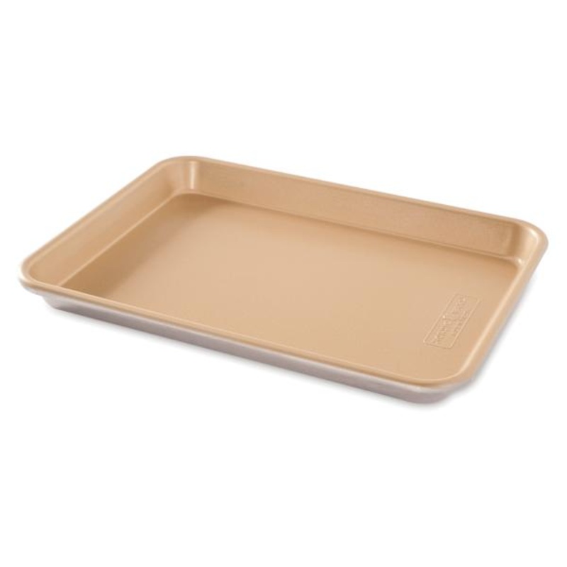 Nordic Ware Gold Nonstick Half Baking Sheet, 18×13