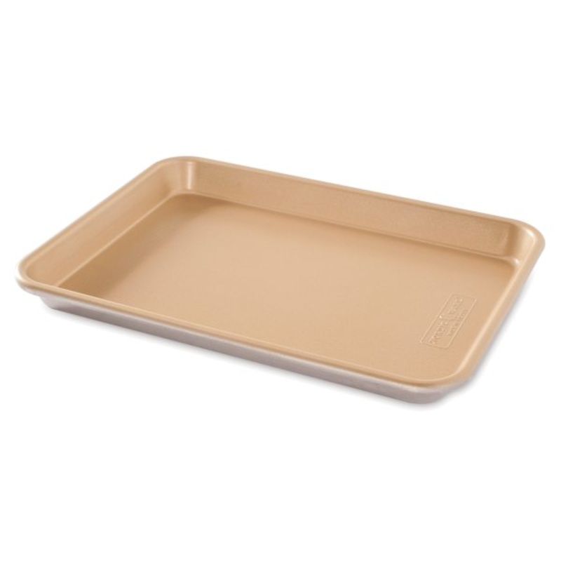 Nordic Ware Gold Nonstick Quarter Baking Sheet, 13×9.5