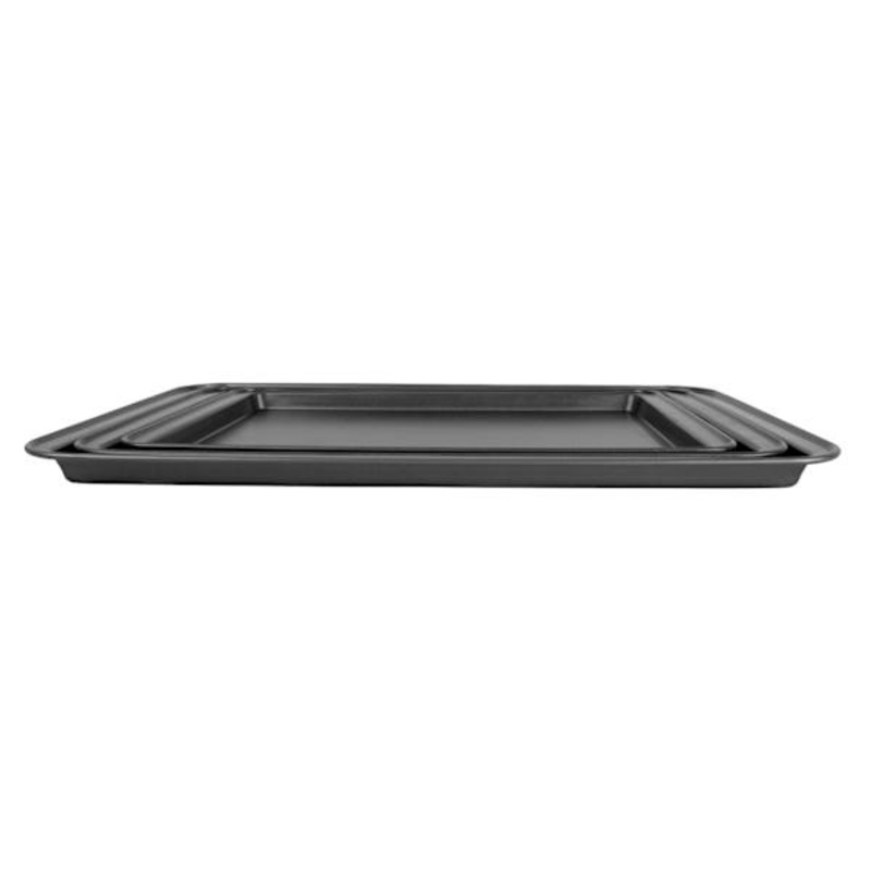 3-Piece Nonstick Baking Sheet Set
