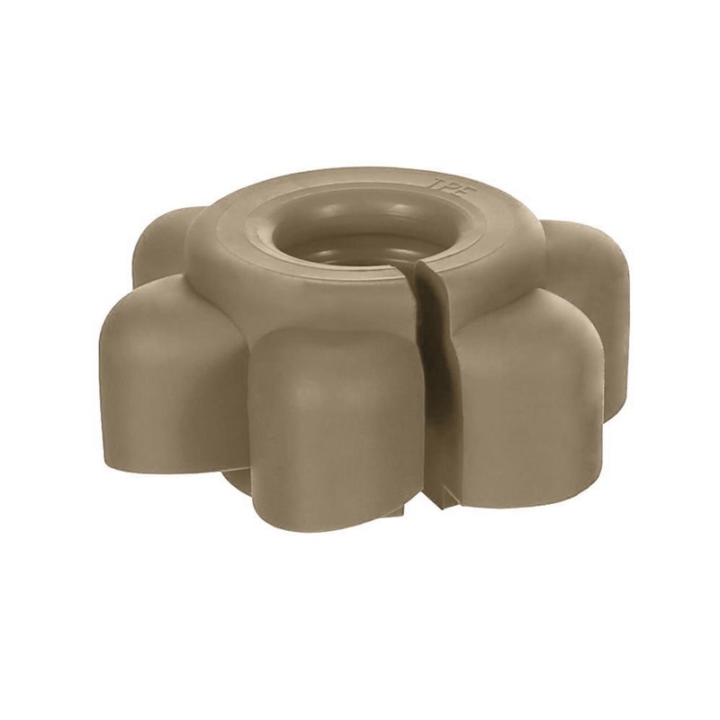 Bottle opener flower opening aid screwing aid safe non-slip grip quantity: 4 pieces colour: grey-brown 4 pieces grey-brown
