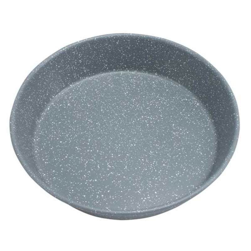 Grey Speckled Round Baking Pan, 9″