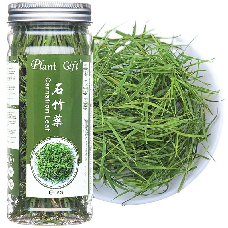 Plantgift Bamboo Leaf Tea 35g / 1.23oz Chinese flower team fruit tea 100% natural rich in bio-silica for healthy hair skin and nails bamboo Leaves