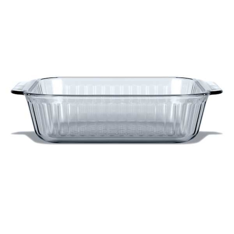 Pyrex Smoke Grey Square Bakeware, 8″