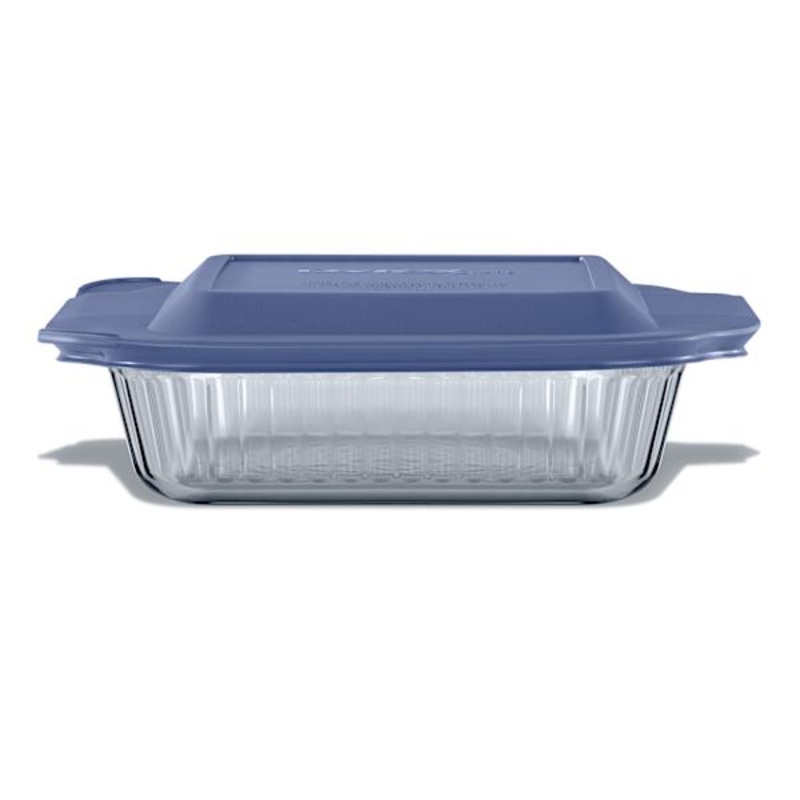 Pyrex Square Bakeware with Lid, 8″