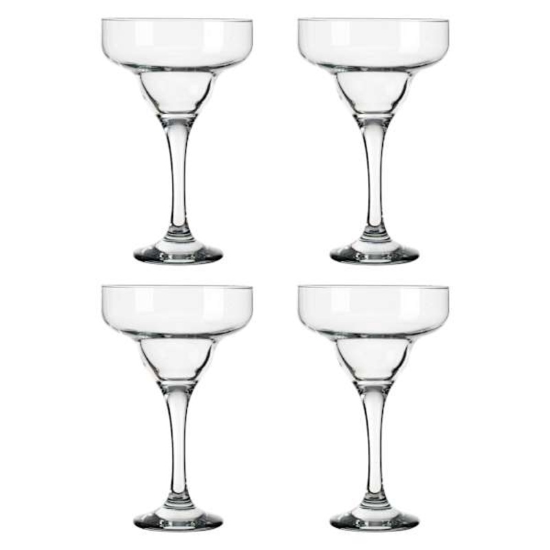 Set of 4 Basic Margarita Glasses, 10oz