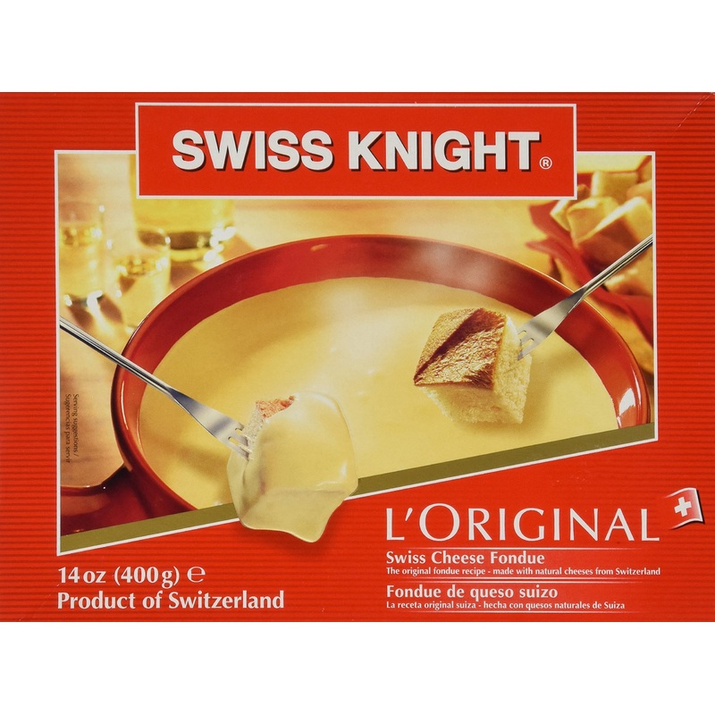 Swiss Knight Fondue – L’Original From Switzerland, 14 Oz.