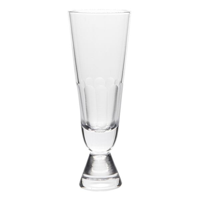 Tracey Boyd Etched Champagne Flute