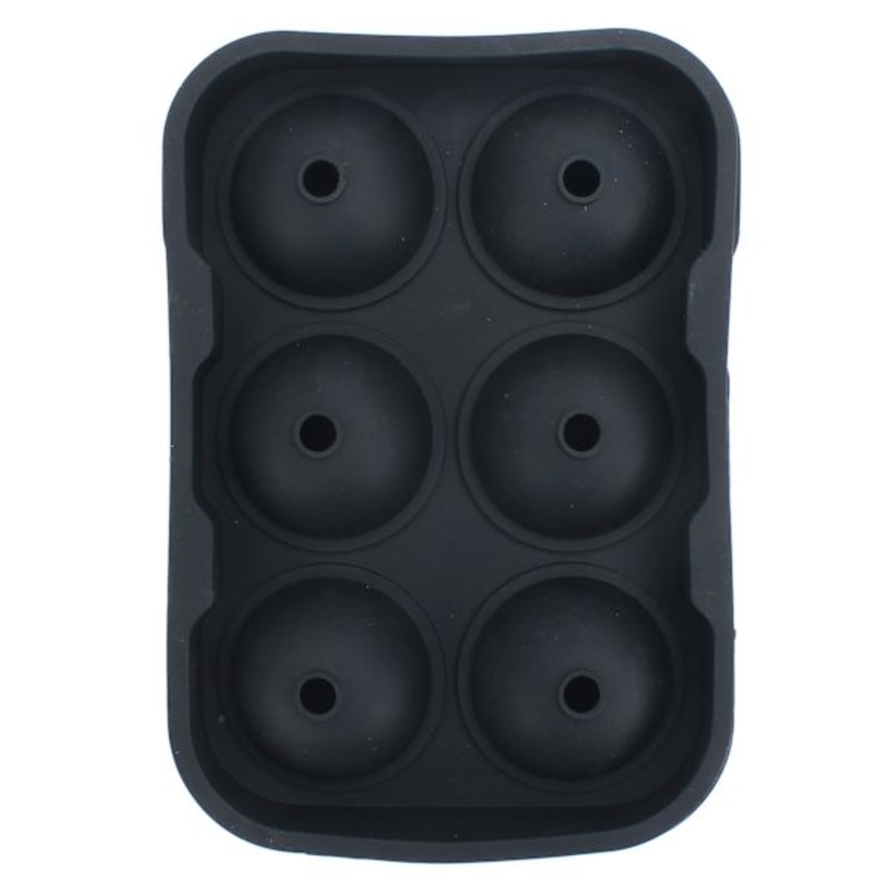 6-Mold Ice Sphere, Black