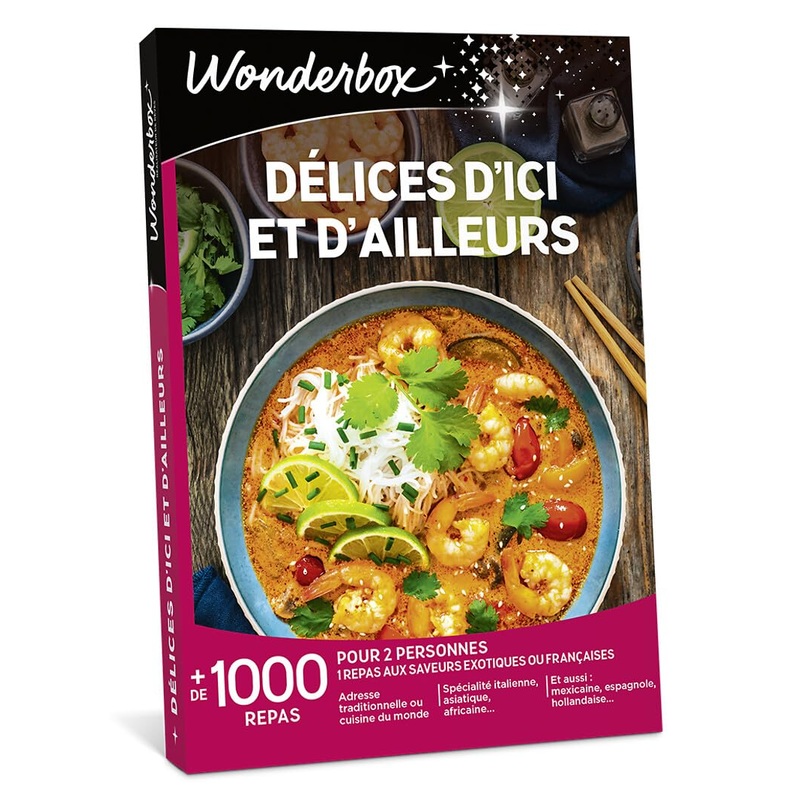 Delights from here and elsewhere Gift Set Wonderbox Gourmet Gift Idea