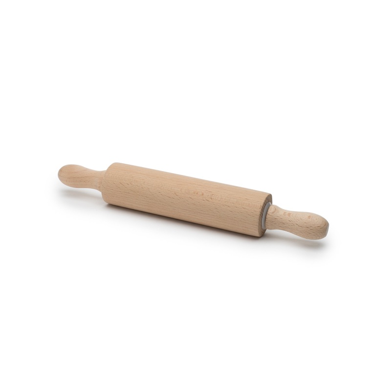 Fox Run Junior Rolling Pin, Wood, 5.75-Inch Barrel 1.25 x 10 x 1.25 inches