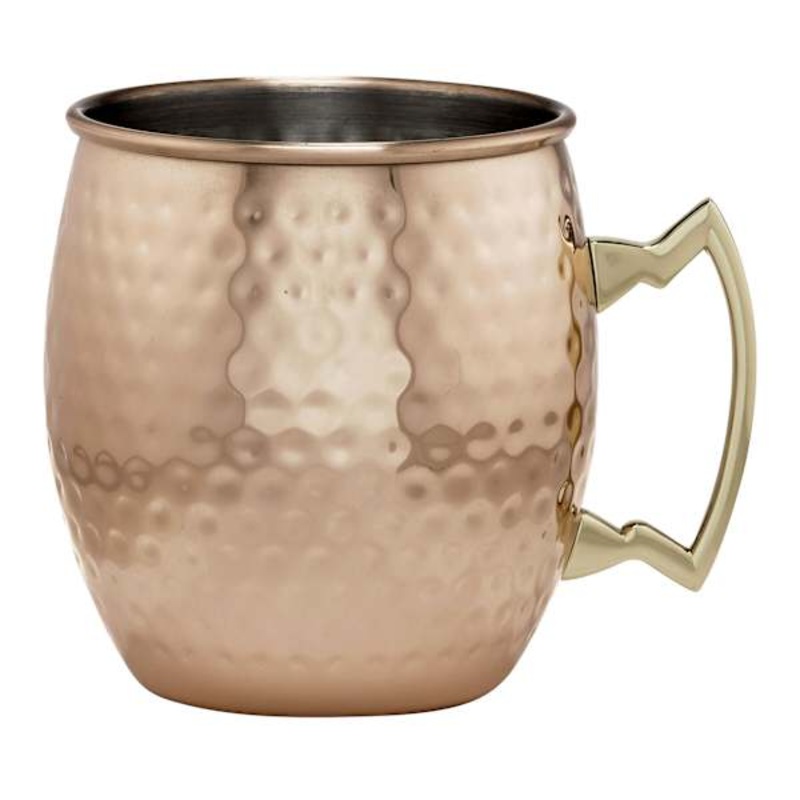 Hammered Copper Mule Mug, 20oz