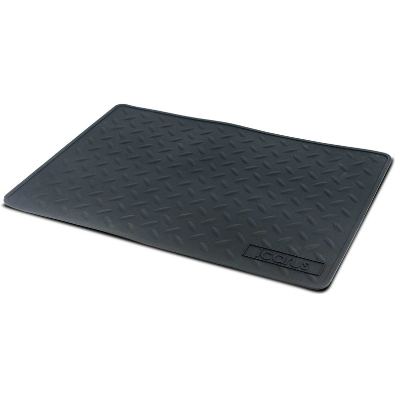 Icarus Silicone Heat Resistant Mat, Heat Proof Hot Tool Appliance Station Mat, 16″ x 11″ 16×11 Inch (Pack of 1)