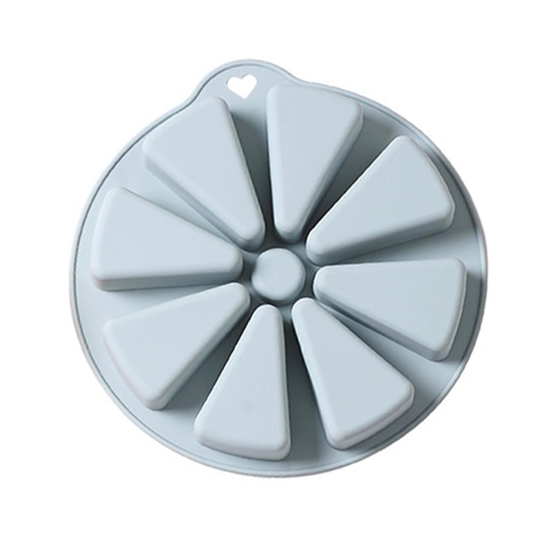 Milisten 1pc 8 Points Scone Mold Candle Molds Silicone Molds Baking Dishes for Oven Jelly Molds Circle Cookie Cutters Circle Silicone Mold DIY Baking Mold Non-Stick Mold DIY Mold Dessert 29x28cm