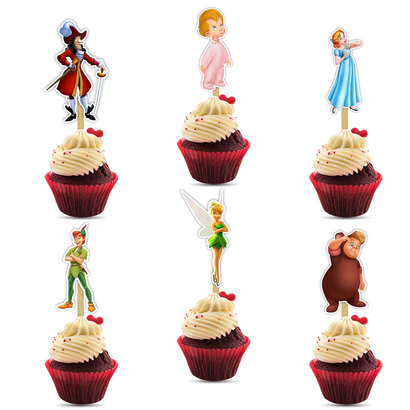 Seyal P Pan cupcake topper Seyal Peter Pan Cupcake Topper