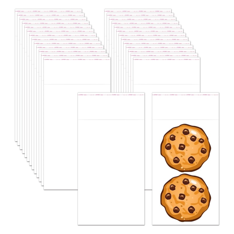 Clear Self Stick Cellophane Bags 3×5 Crystal Adhesive Cello Baggies 100pcs OPP Poly Glassine Bags 2mil for Cookie Snacks Nuts Chocolate Bracelet Card Keychain Soap 100ct 3″x5″