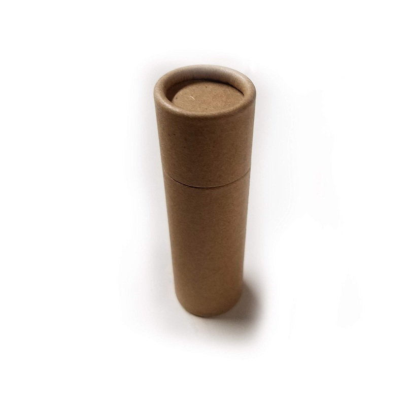 Empty Cardboard Deodorant Containers – Push-up style top-fill reusable and biodegradable 1.0 oz (32-Pack) Brown 32 Count (Pack of 1) Brown