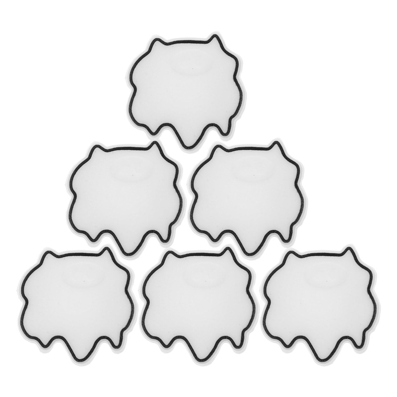 Luxshiny 6pcs Led Light Blocking Stickers Led Covers Blackout Led Light Blackout Sticker for Router Clock and Electrical White