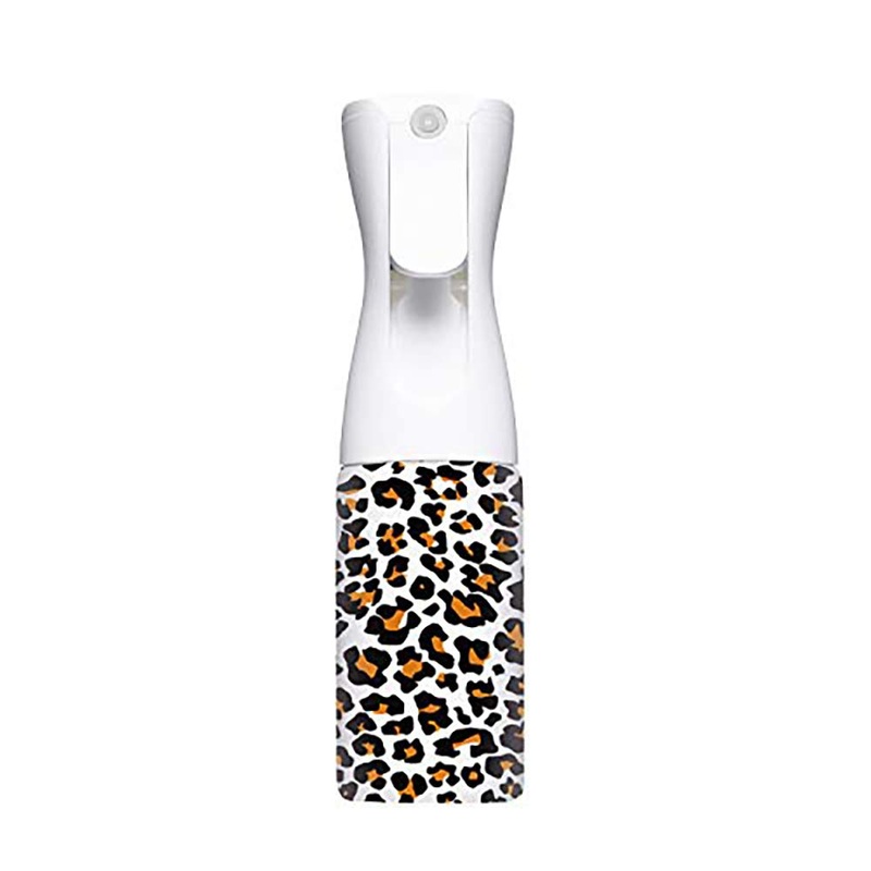 MJDFS Stylist Airless Aerosol water Dispenser  Refillable Fine Mist Spray bottles  Good for watering plants  Showering Pets  Trigger sprayer for Hair  6oz Leopard print