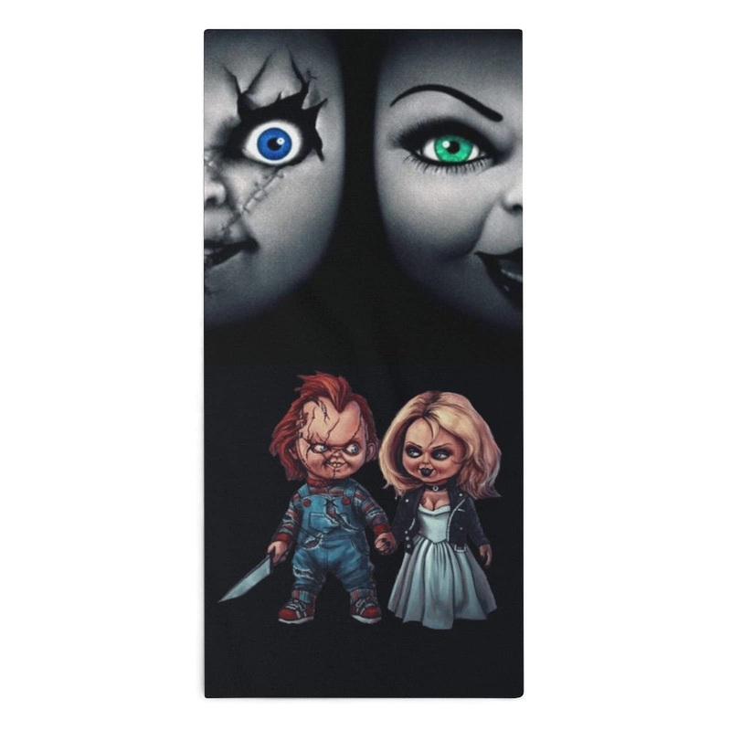 Woodyotime Horror Chu’cky Microfiber Washcloths Towel Highly Absorbent Soft Washcloths Bath Towels 28.7 x 13.8 Inches